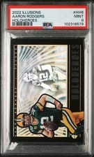 2022 Panini Illusions HoloHeroes Aaron Rodgers #HH-6 card
