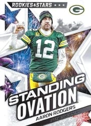 2022 Panini Rookies & Stars Standing Ovation Aaron Rodgers #SO-3 card