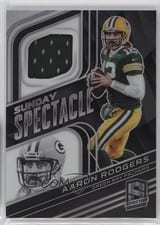 2022 Panini Spectra Sunday Spectacle Aaron Rodgers #SS-ARO card