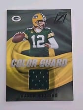 2022 Zenith Color Guard Aaron Rodgers #CG-5 card