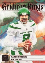2023 Donruss Gridiron Kings Aaron Rodgers #GK-13 card