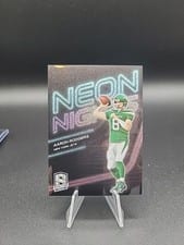 2023 Panini Spectra Neon Nights Aaron Rodgers #14 card