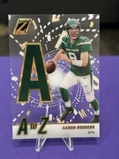 2023 Panini Zenith A to Z Aaron Rodgers #1 card