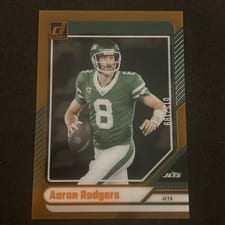 2024 Clearly Donruss Base Set Aaron Rodgers #40 card