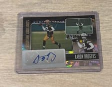 2024 Panini Mosaic Signatures Highlights Aaron Rodgers #SH44 card