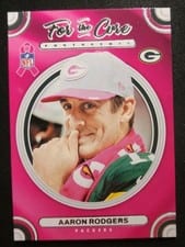 2024 Panini Photogenic For The Cure Aaron Rodgers #FTC-ARO card