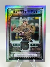 2024 Panini Photogenic Troops Tribute Aaron Rodgers #6 card