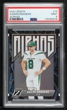 2024 Panini Zenith Alphas Aaron Rodgers #19 card