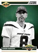 2024 Score The Franchise Aaron Rodgers #25 card
