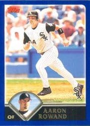 2003 Topps Base Set Aaron Rowand #134 card