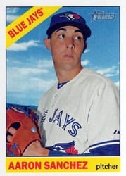 2015 Topps Heritage Base Set Aaron Sanchez #351 card