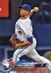 2018 Topps Base Set Aaron Sanchez #251 card
