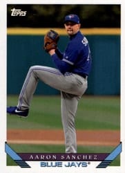2019 Topps Archives Base Set Aaron Sanchez #208 card