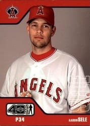 2002 Upper Deck 40-Man Base Set Aaron Sele #7 card