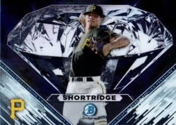 2020 Bowman Draft Applied Pressure Aaron Shortridge #AP-AS card