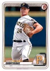 2020 Bowman Draft Base Set Aaron Shortridge #BD-101 card