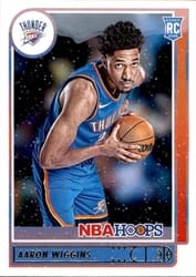 2021-22 Hoops Winter Base Set Aaron Wiggins #247 card