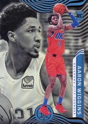 2021-22 Panini Illusions Base Set Aaron Wiggins #197 card