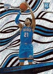 2021-22 Panini Revolution Base Set Aaron Wiggins #113 card