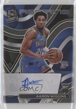 2021-22 Panini Spectra Aspiring Autographs Aaron Wiggins #AA-AWG card