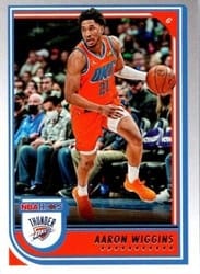 2022-23 Hoops Base Set Aaron Wiggins #206 card