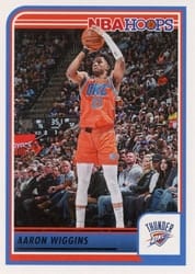 2023-24 Hoops Base Set Aaron Wiggins #126 card