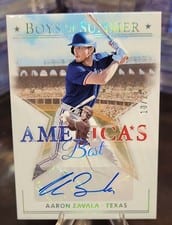 2024 Panini Boys of Summer America's Best Signatures Aaron Zavala #AME-AZ card