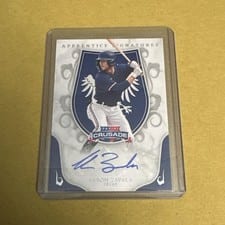 2024 Panini Crusade Apprentice Signatures Aaron Zavala #AS-AZL card