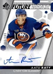 2022-23 SP Authentic Base Set Aatu Raty #199 card