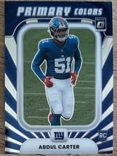 2025 Donruss Optic Rookie Primary Colors Abdul Carter #12 card