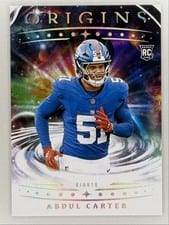 2025 Panini Origins Base Set Abdul Carter #112 card