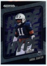 2025 Panini Prizm Draft Picks Hype Abdul Carter #13 card