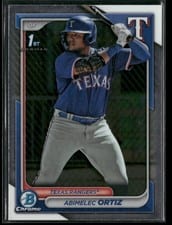 2024 Bowman Chrome Prospects Abimelec Ortiz #BCP-16 card