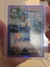 2024 Topps Pro Debut Autographs Abimelec Ortiz #PD-33 card