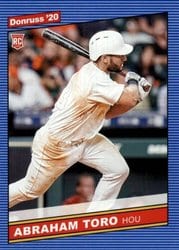 2020 Donruss Base Set Abraham Toro #257 card