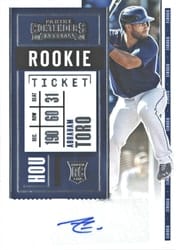 2020 Panini Contenders Base Set Abraham Toro #142 card