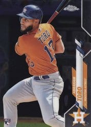 2020 Topps Chrome Base Set Abraham Toro #56 card