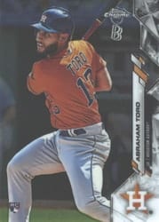 2020 Topps Chrome Ben Baller Edition Base Set Abraham Toro #56 card