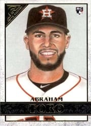 2020 Topps Gallery Base Set Abraham Toro #102 card