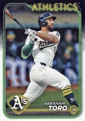 2024 Topps Update Base Set Abraham Toro #US85 card