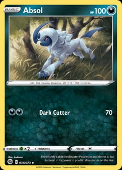 2020 Champion's Path Absol #38 card