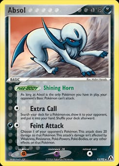 Legend Maker Absol #15 card
