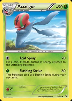 2011 Noble Victories Accelgor #12