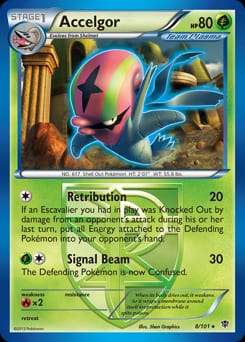 2013 Plasma Blast Accelgor #8