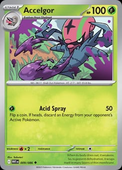 2025 White Flare Accelgor #9
