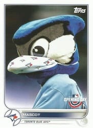 2022 Topps Opening Day Mascots Ace #M-23 card