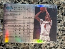 2024-25 Bowman University Chrome Physical Education Ace Bailey #PE-1 card