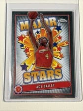 2024 Topps Chrome McDonald's All-American Major Stars Ace Bailey #SES-AIB card