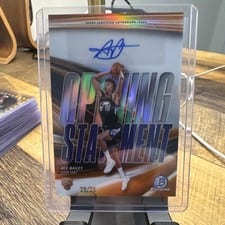2025-26 Bowman Opening Statement Signatures Ace Bailey #OS-AB card