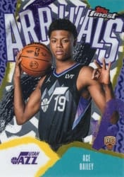 2025-26 Finest Arrivals Ace Bailey #A-5 card